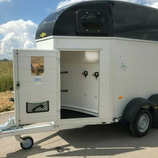 Humbaur Pferdeanhänger Equitos Alu Plus – Bild 3